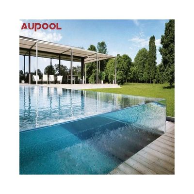 Διαφορετικά σχήματα Υφασκτό πάνω από το έδαφος Ακρυλική πισίνα με επεξεργασία χύτευσης