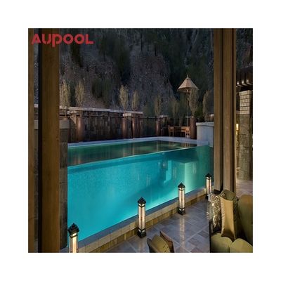 50mm Διαυγές παχύ ακρυλικό γυάλινο φύλλο για ατελείωτη πισίνα Ανθεκτικό στις καιρικές συνθήκες