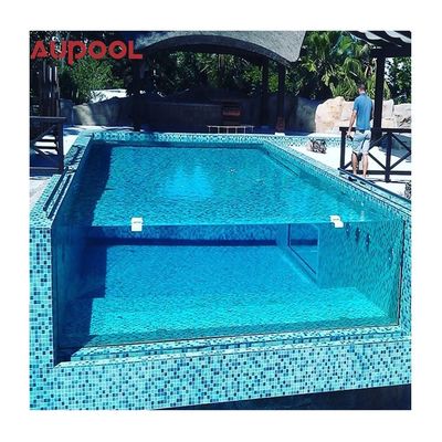 30-300mm πάχος Διαφανής ακρυλική πισίνα Aupool Custom Size για οικογενειακή διασκέδαση