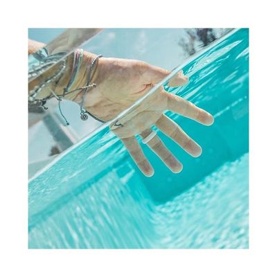 100% καθαρό πρώτο υλικό Lucite PMMA AUPOOL Γυαλί πισίνας με ακρυλικό πάνελ
