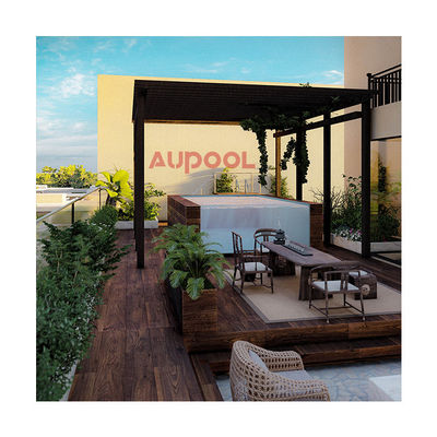 AUPOOL 2000L Σειρά Στερεότυπος Εκπαιδευτής Αντίστροφης ρεύματος Μακροπλευρή Διαφανής πισίνα