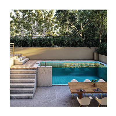 Εξωτερικό Super Clear Acrylic Panel Πίνακα παράθυρο πισίνα για πολυτελή βίλα πισίνα γυαλί