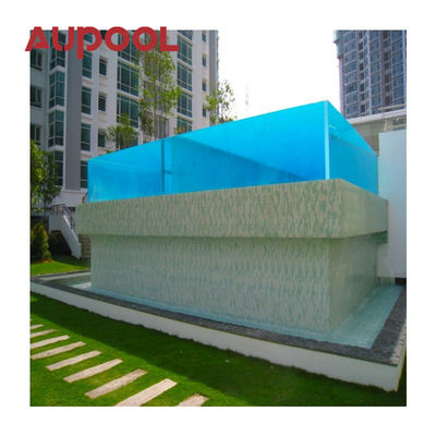 30mm-950mm πάχος Cast Acrylic Panel για εξωτερική πισίνα καταρράκτη καταρράκτη