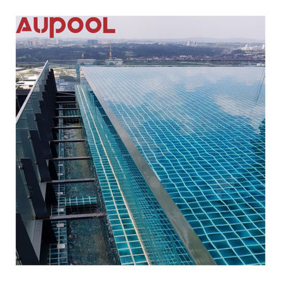 30mm-950mm πάχος Cast Acrylic Panel για εξωτερική πισίνα καταρράκτη καταρράκτη