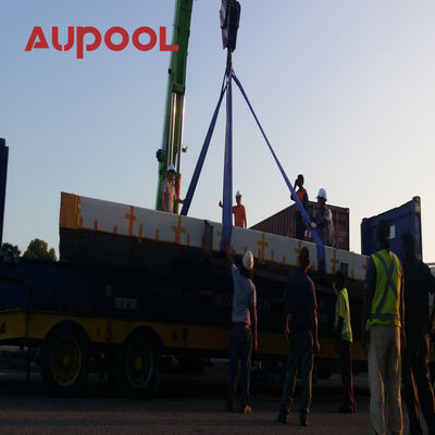 Ακρυλικό - 100% Λούσιτ PMMA Εισαγόμενο σχέδιο πισίνας για εξωτερική διαφανή πισίνα