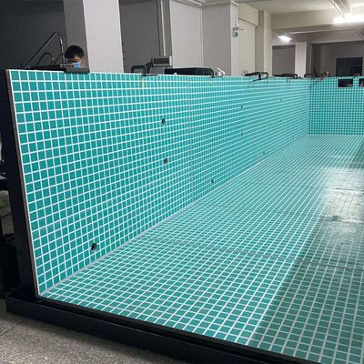 Εύκολη εγκατάσταση Ακρυλική Πλεξίγλαση Προσυσκευασμένη πισίνα με πλεονέκτημα γρήγορης συναρμολόγησης