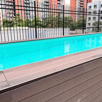 Εύκολη εγκατάσταση ατελείωτη δεξαμενή πισίνα Swim Spa με ακρυλικό υλικό παράθυρο PMMA Lucite