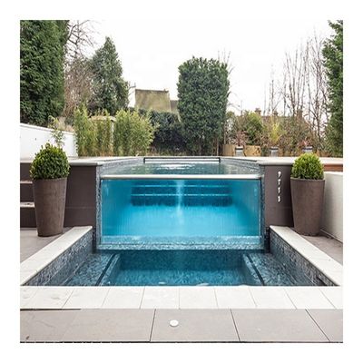 Ακρυλική Villa πισίνα 6ft Βαθιά Balboa Ελεγχόμενη ορθογώνια πάνω από το έδαφος πισίνα κολύμβησης