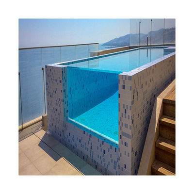 Διαφανής πισίνα Villa μέσα AUPOOL στυλ Ακρυλικό μασάζ Baby Spa πισίνα κολύμβησης