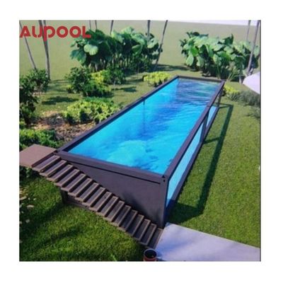 Διαφανής πισίνα Villa μέσα AUPOOL στυλ Ακρυλικό μασάζ Baby Spa πισίνα κολύμβησης