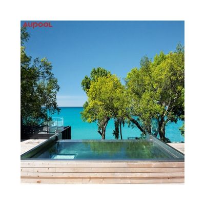 Αναβαθμίστε τον εξωτερικό χώρο σας με την AUPOOL High Fashion Clear Thick Acrylic Swimming Pool