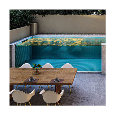 Ξενοδοχείο Backyard Fiberglass Infinity Pool με σχεδιασμό ακρυλικού γυαλιού και εξαιρετικά μεγάλο μέγεθος