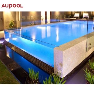 Εξωτερικές προκατασκευασμένες πισίνες Custom Ακρυλική μικρή πισίνα για οικογενειακές αναμνήσεις