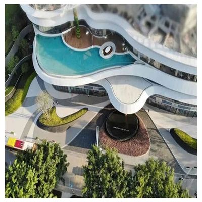 AUPOOL Ακρυλική υλικό από υαλοπίνακα πισίνα με σπα μασάζ και ακρυλικό παράθυρο