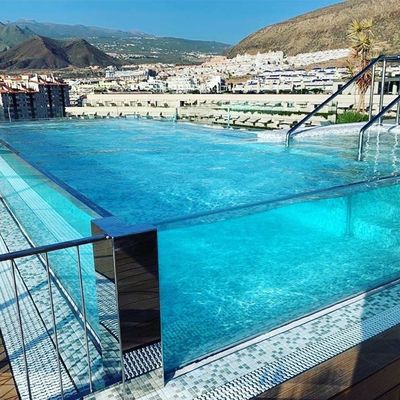 Εφοδιασμός πισίνας από γυαλί ινών Aupool Πισίνα για διαφανείς πισίνες