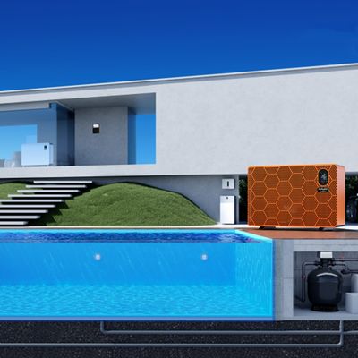 Υπηρεσία κοπής Aupool Διαφανές γυάλινο ορεινό σπίτι πισίνα για την αυλή του ξενοδοχείου