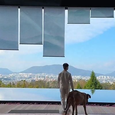 Η απαίτηση του πελάτη Διαφανές ακρυλικό δοχείο τοίχου πισίνας για εξωτερική εγκατάσταση