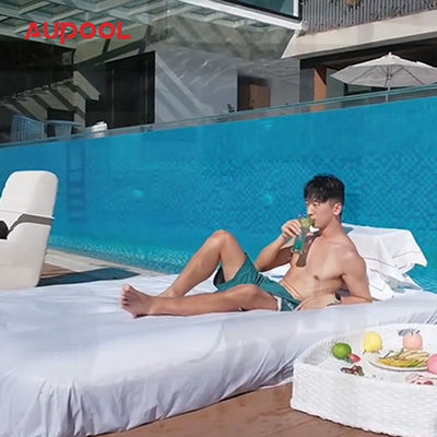 Διαφανές 100Mm Swimming Pool τοίχος κάτω και πλευρικό πάνελ για πισίνα από Aupool