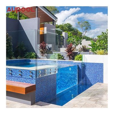 Ακρυλική ίνες γυαλιού πάνω από το έδαφος Sky Pool για εξωτερική πολυτέλεια εμπειρία ωκεανότατο