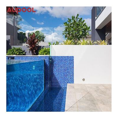 Ακρυλική ίνες γυαλιού πάνω από το έδαφος Sky Pool για εξωτερική πολυτέλεια εμπειρία ωκεανότατο